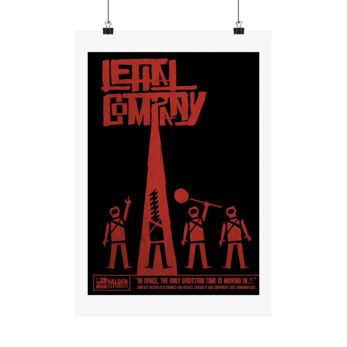Lethal Company Poster - alternate angle 2, merchandise