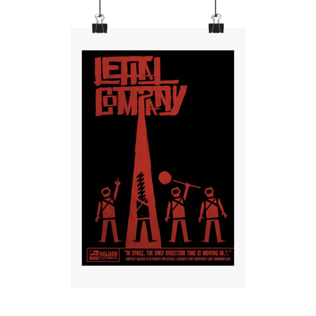Lethal Company Poster - alternate angle 3, merchandise
