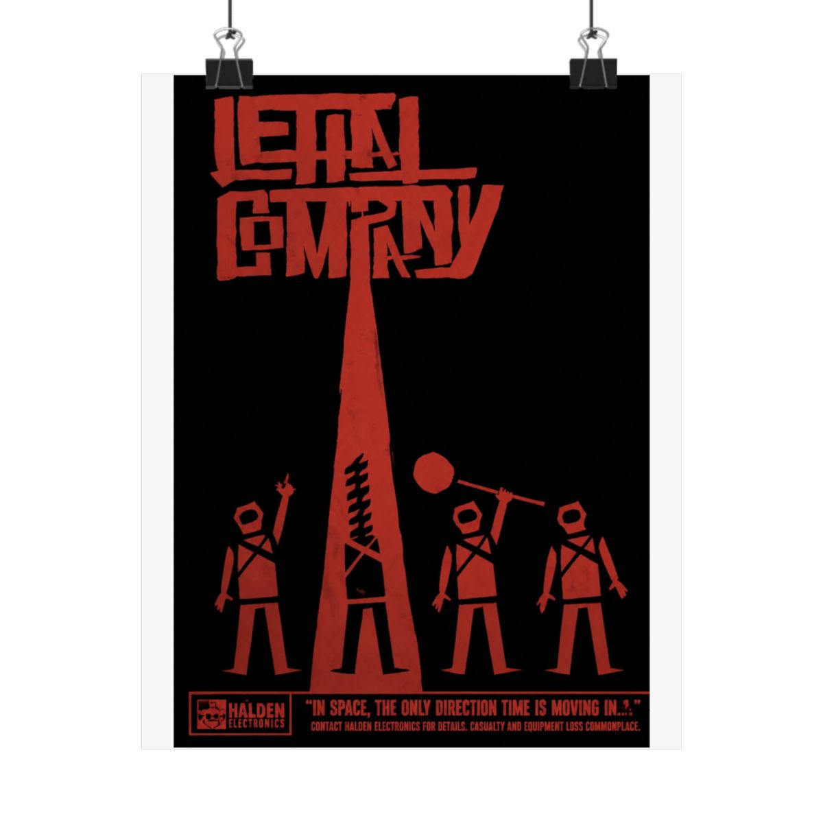 Lethal Company Poster