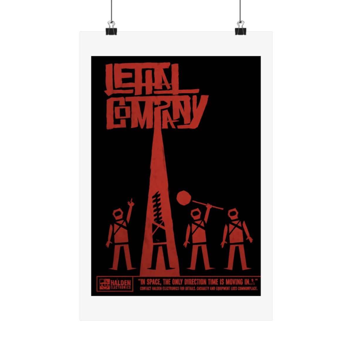 Lethal Company Poster - alternate angle 1, merchandise