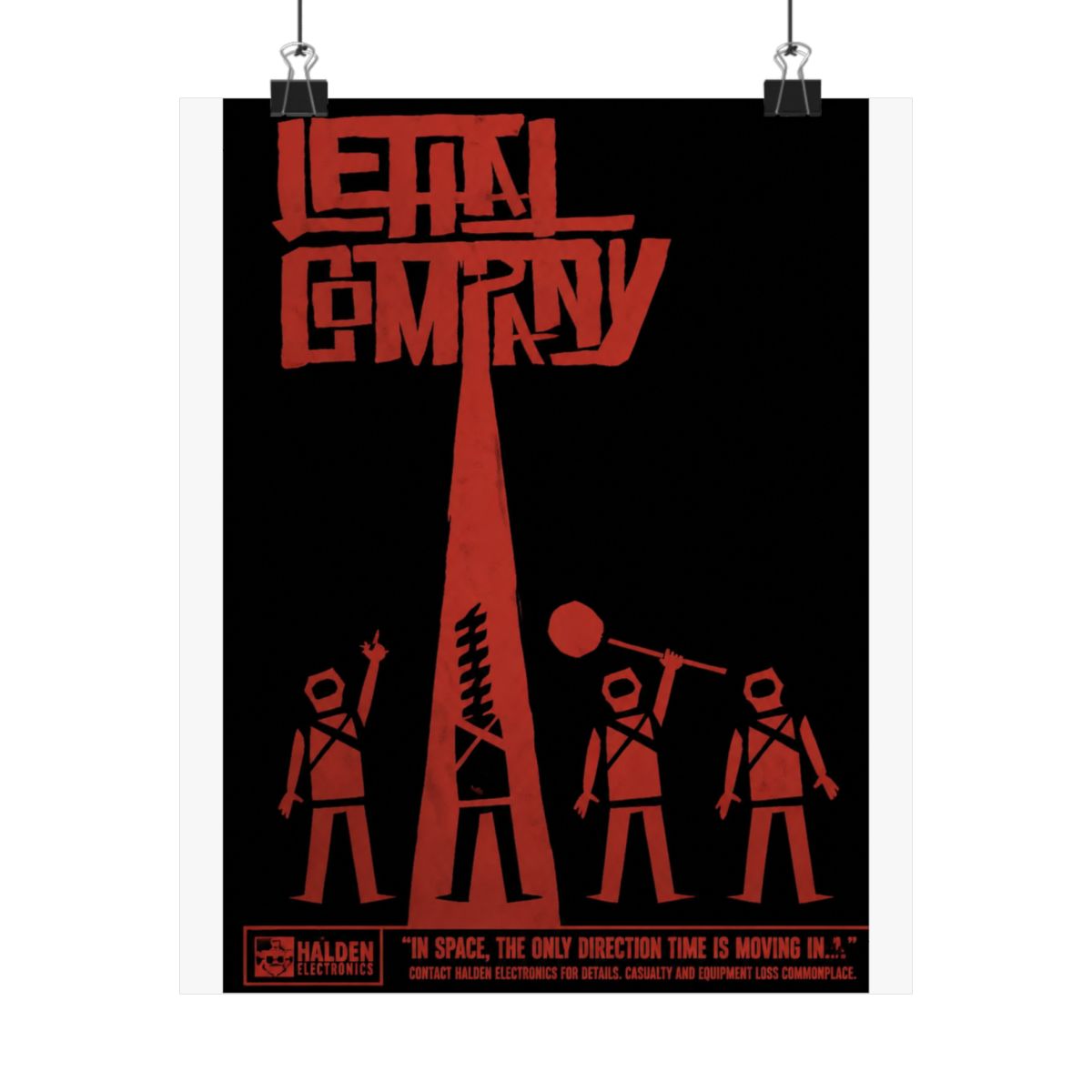Lethal Company Poster - alternate angle 1, merchandise