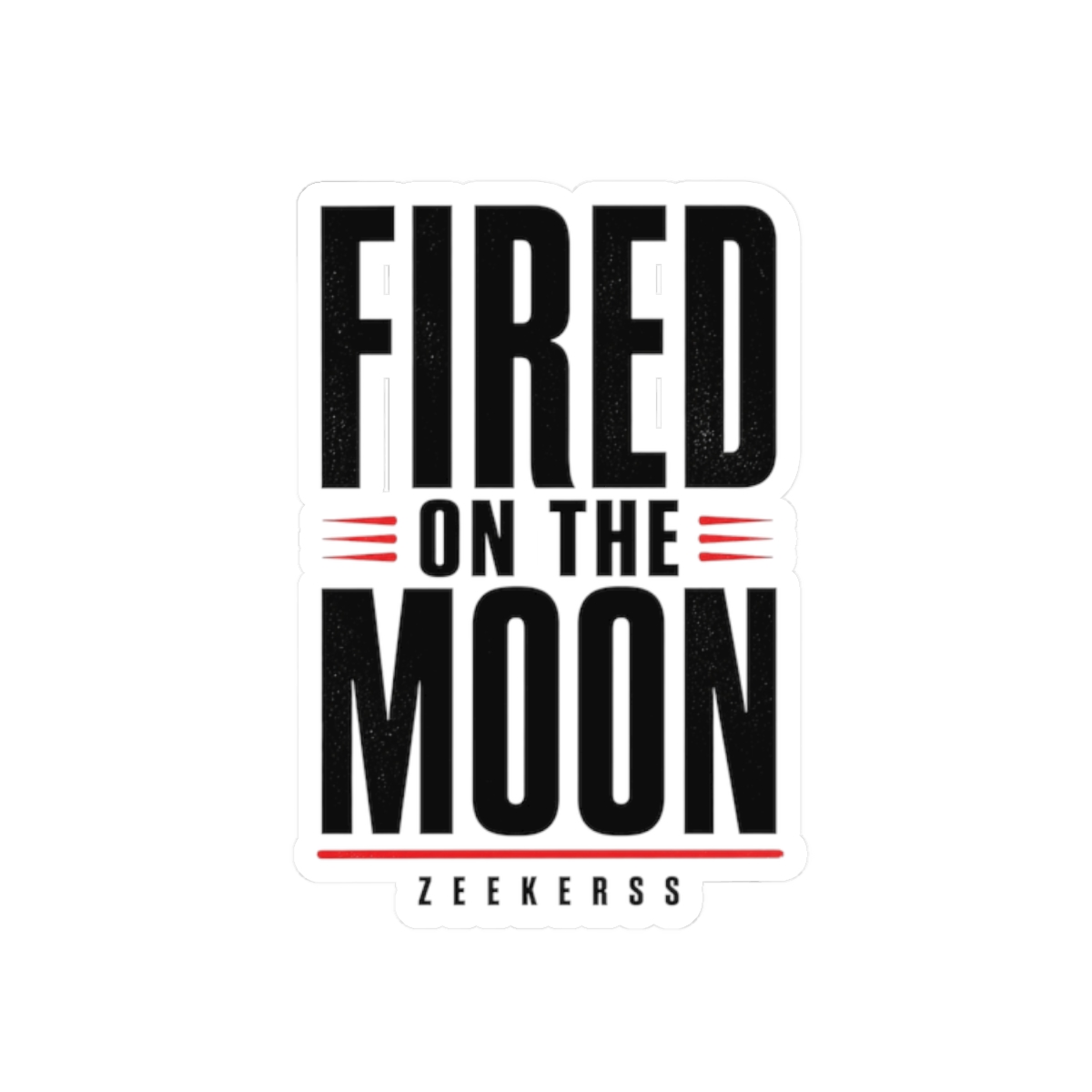 Lethal Company "Fired on the Moon" Sticker - Official stickers merchandise