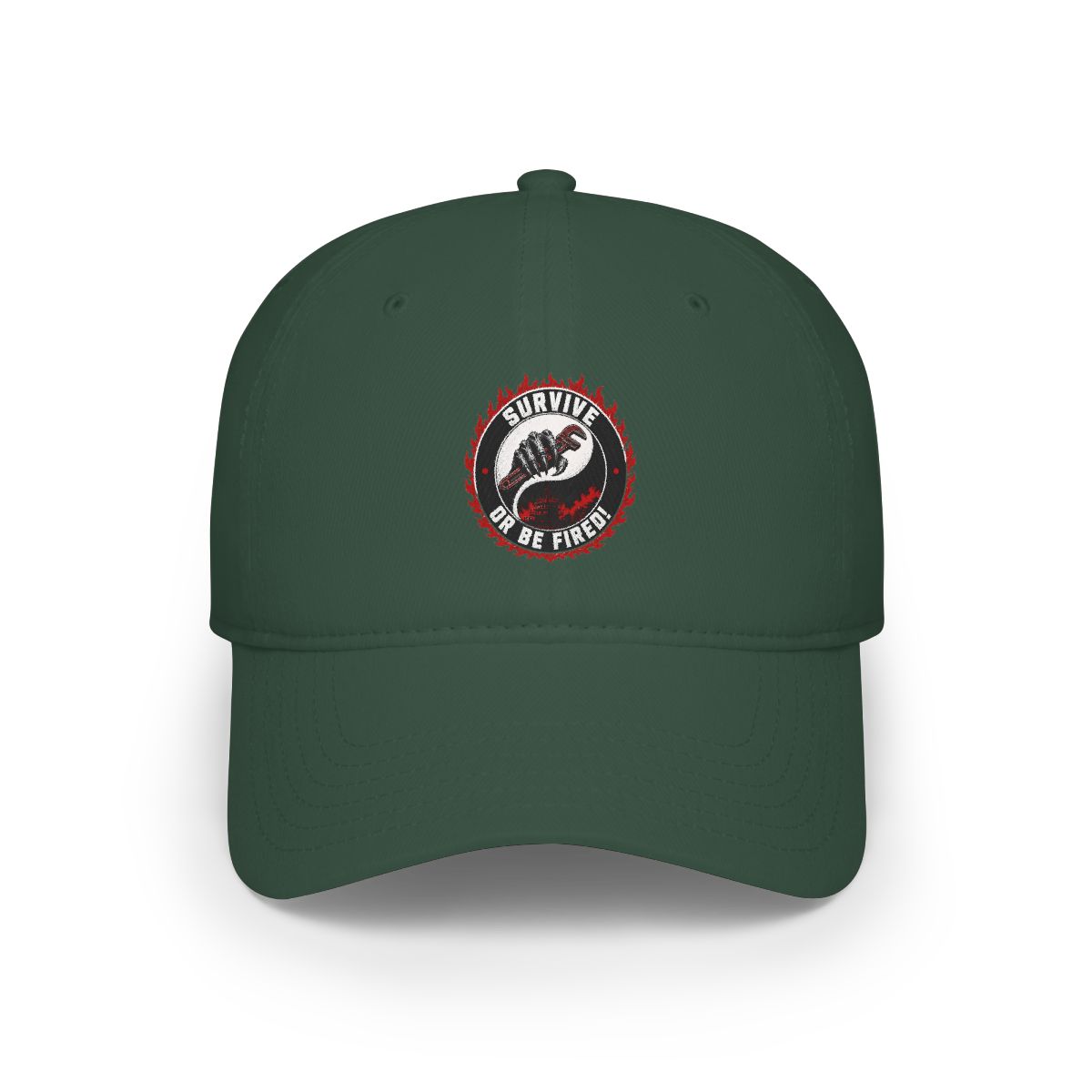 Lethal Company "Survive or Be Fired!" Hat - alternate angle 5, merchandise
