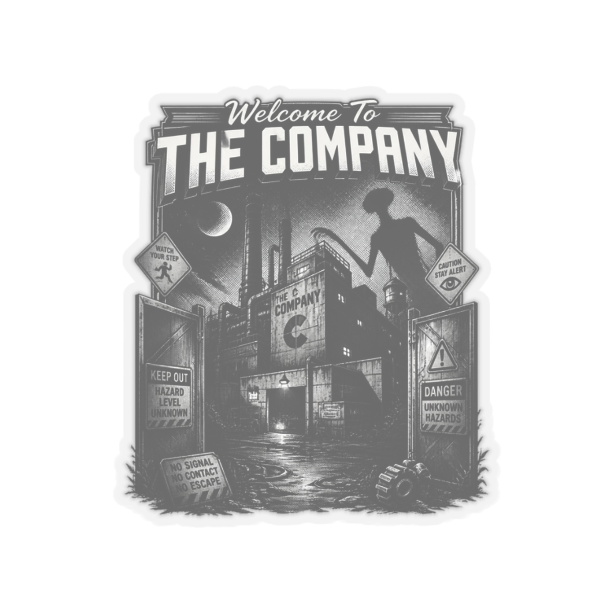 Lethal Company Suspense. Around The Factory Sticker