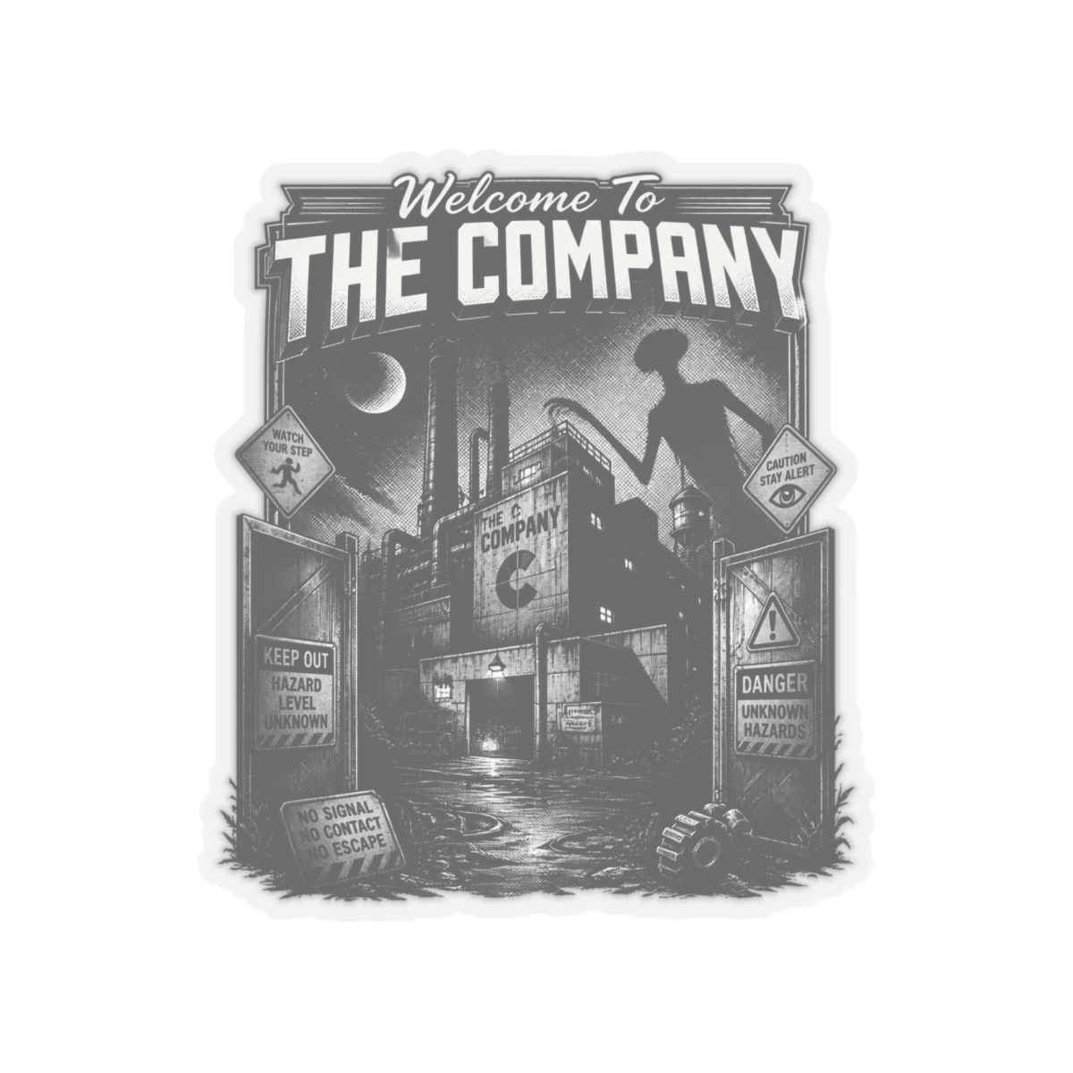 Lethal Company Suspense. Around The Factory Sticker