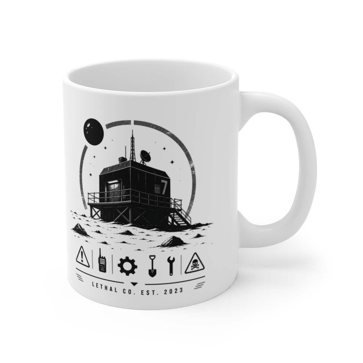 Lethal Company Setting Mug - Lethal Company official mugs-drinkware merch