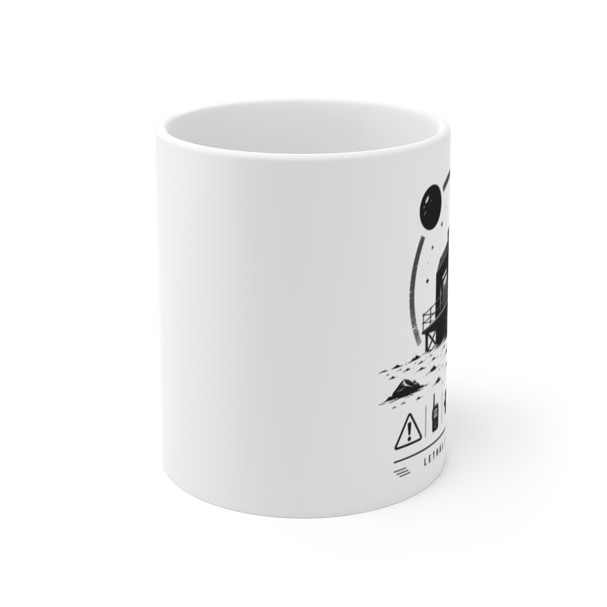 Lethal Company Setting Mug - alternate angle 1, merchandise
